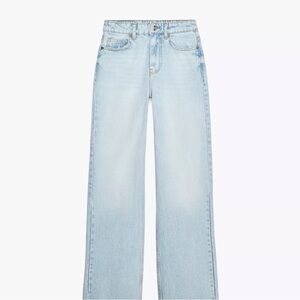 ZARA Light Blue Distressed Jeans